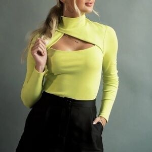 NWT Rachel Parcell Cutout Bodysuit